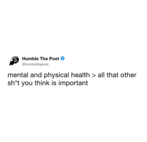 What's really important?