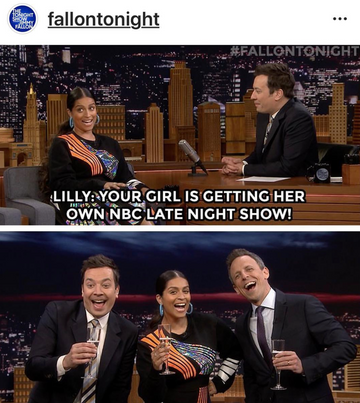 Put your money on Lilly Singh 👑.