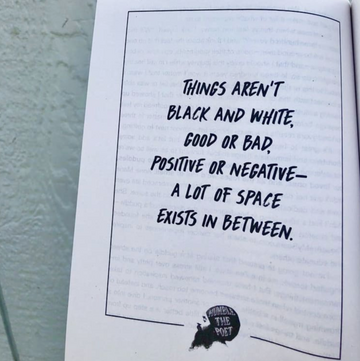 Things Aren't Black or White
