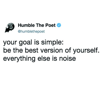 The Goal is Simple