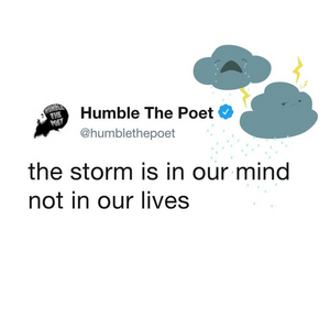 The Storm is in Our Minds