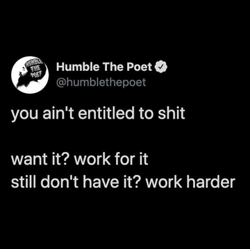 Want it? Work For It