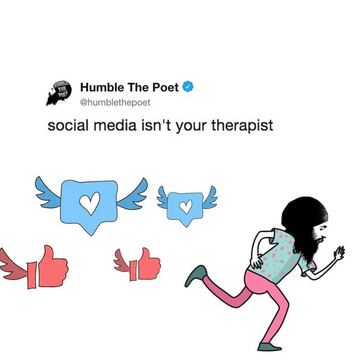 Social Media Isn't Your Therapist