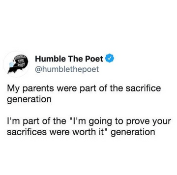 My Parents Were Part of the Sacrifice Generation