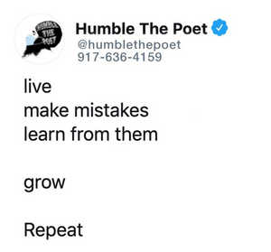 Make Mistakes & Learn From Them