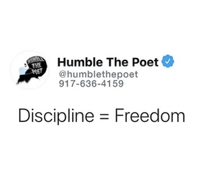 Discipline = Freedom