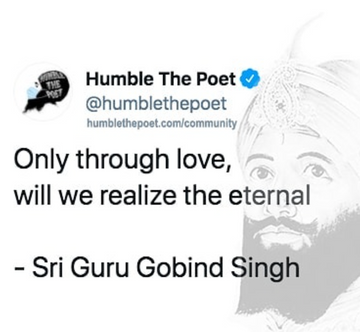 Only Through Love Will We Realize the Eternal