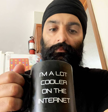I'm a lot cooler on the internet