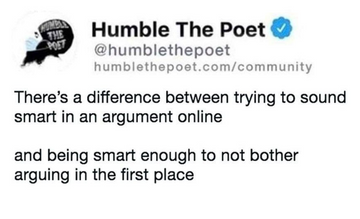 Don't Argue Online