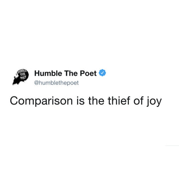 Stop Comparing