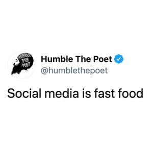 Social Media is Fast Food
