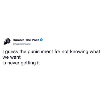 What Do You Want?