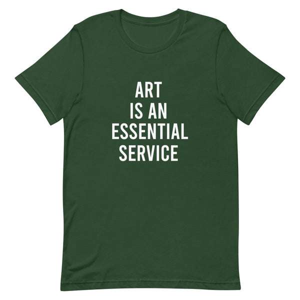 Art is an essential service - Short-Sleeve Unisex T-Shirt